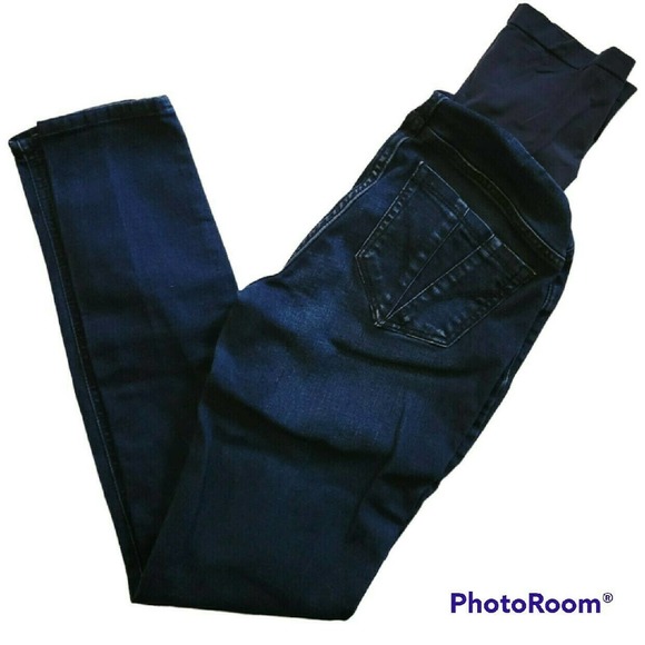 Indigo Blue Maternity Jeans - Picture 3 of 7
